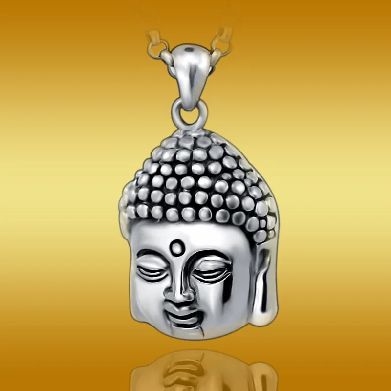 

Character silver product Thai silver wholesale S925 silver women's pendant tathagata Buddha had big day by hand