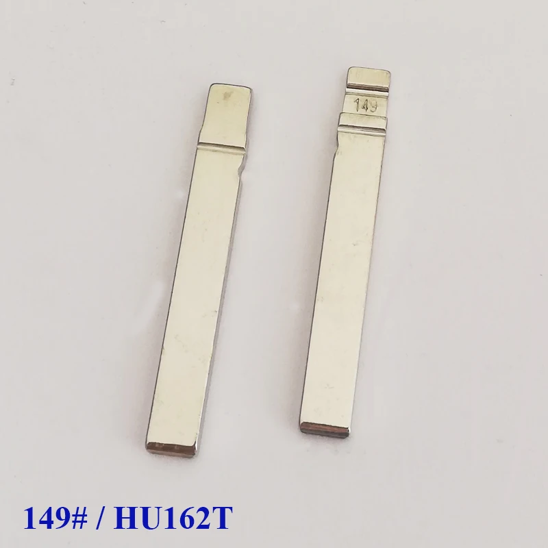 

HU162T Key blank 149# Flip car key blade for VVDI XHorse Remote /KD remotes with center lot