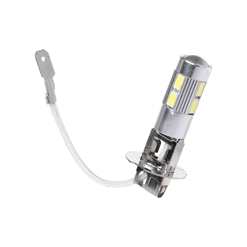 

H3 10 LED 5630 SMD White Fog LED Auto Bulb Tail Turn Driving Light High Beam 19QD