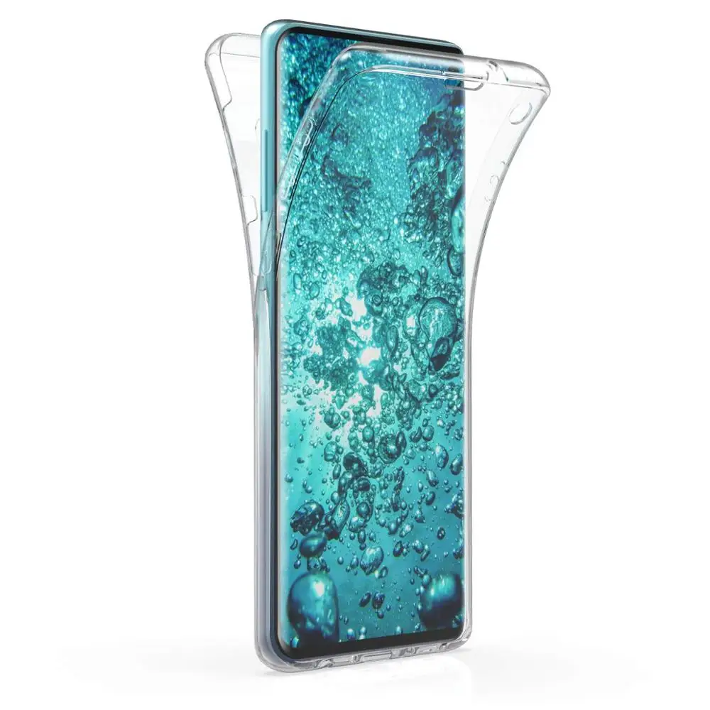 

Slim Soft TPU Phone Case For Samsung Galaxy S20 Plus Ultra S10 S9 S8 360 Full Body Protect Front And Back Cover Note 8 9 10 S 20