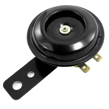 

Metal electric horn Compound Horn for Motorcycle DC 12V 1.5A Black