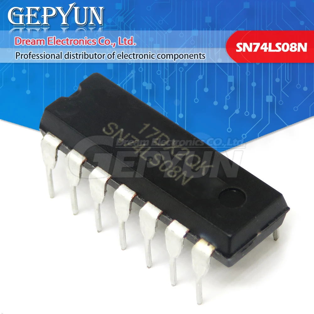 10 шт. SN74LS08N DIP14 SN74LS08 DIP 74LS08N 74LS08 HD74LS08P DIP-14 новая и оригинальная интегральная схема |
