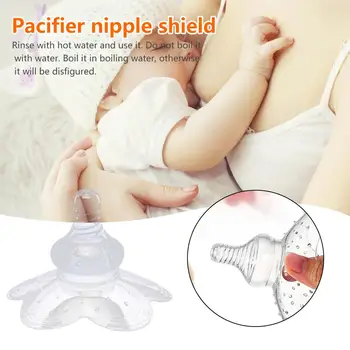 

Nipple Protection Cover Baby Pacifier Breast Shield Silicone Breast Pad Baby Feeding Pacifier Nipples Shield Support Dropship