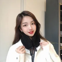 Милые женские наушники для ушей Зима Весна флисовые теплые наушники Kawaii меховые наушники теплые шейный шарф женские студенческие наушники уличная одежда