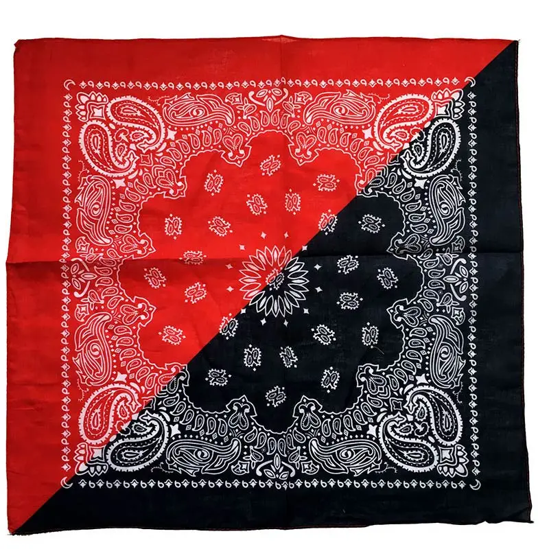 mens blanket scarf New Unisex Cotton Hip Hop Bandana Headwear Fashion Paisley Hair Band Scarf Neck Wrist Wrap Magic Square Scarves Handkerchief mens dress scarf