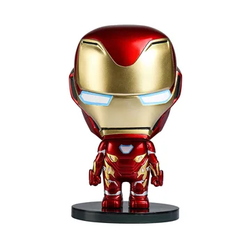 

New Arrival High Quality Movie Avengers Superhero Action Figure Iron man Hulk Caption American Spiderman Model Collection Gift