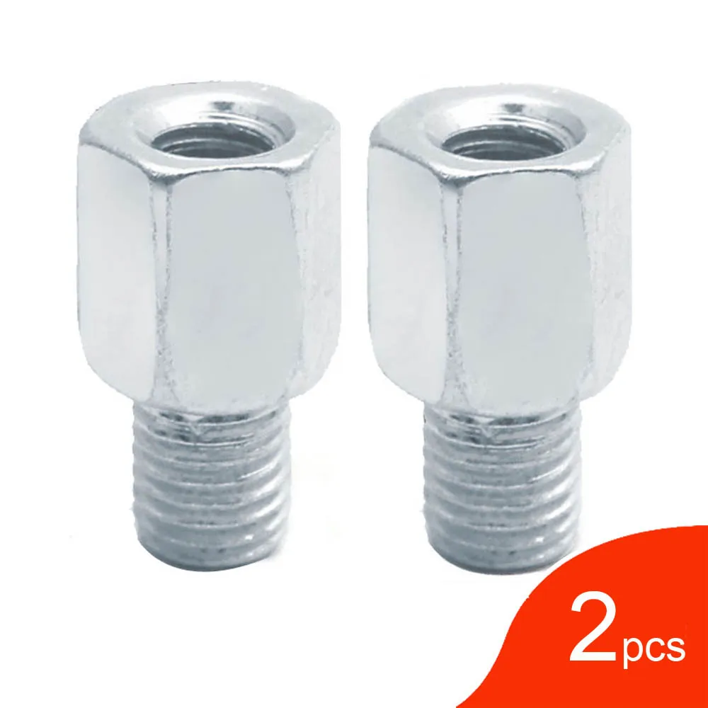 Adattatore Antivibrazioni Specchietto M10x1.25 Destro-destro Destro-sinistro Cromo Coppia - Foto 6