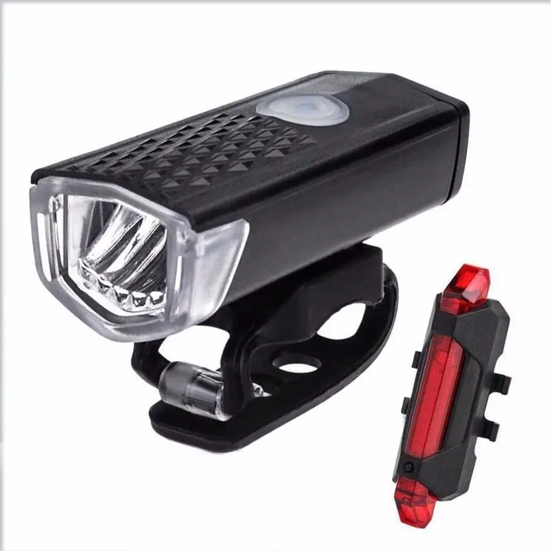 Фонари для велосипеда USB светодиодный перезаряжаемый набор инструментов для велосипеда яркая передняя фара и задний фонарь фонарик