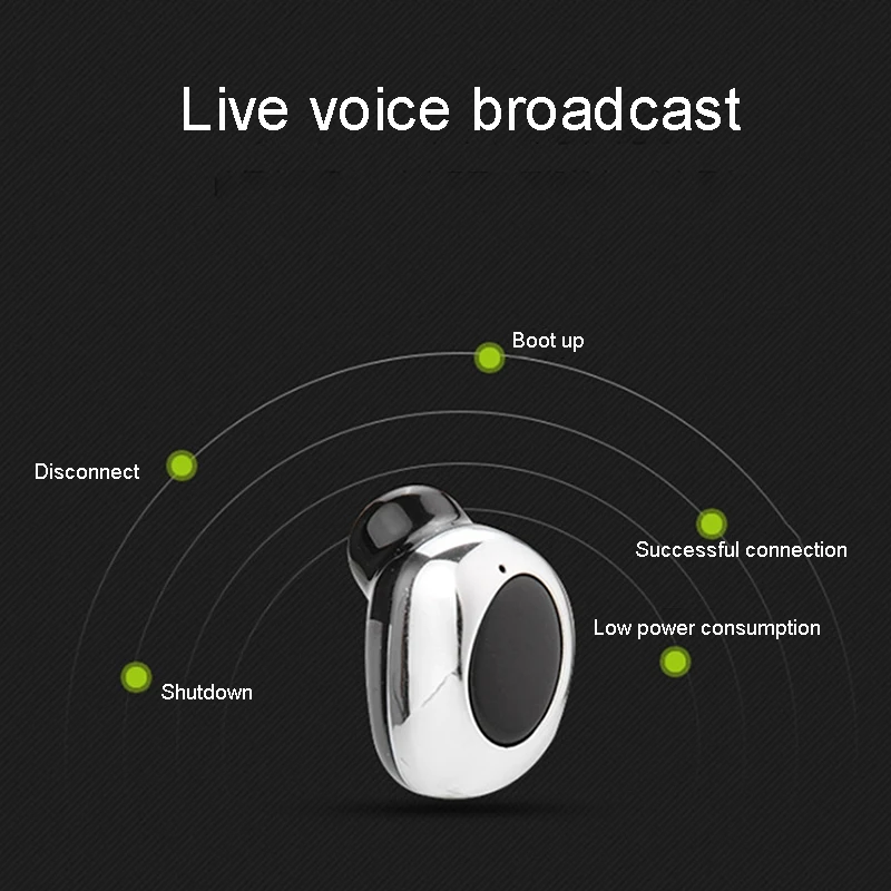 M18 Bluetooth Headset Stealth Mini Single Sport Wireless netic USB Charging Dock Business Stereo Headset