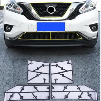 

For Nissan Murano 2015 2016 2017 2018 2019 Steel Front Grill Insect Net Screening Mesh Protection Cover Accessories