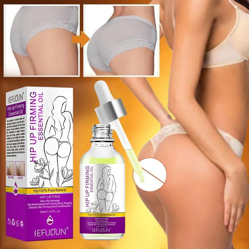 30ML Butt Lifting Essential Oil Hip Lift Up Buttock Enhancement Massage Oils Peach Butt Enhance Cream Moisturizing Buttocks