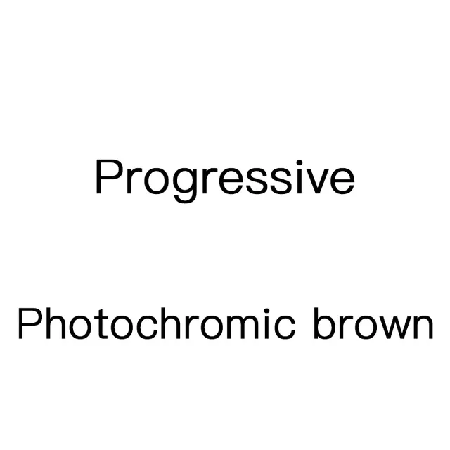 Photo Brown 1,56 1,61 1,67 1,74 индекс прогрессивная фотохромная линза анти-голубые лучи линзы близорукость оптическое чтение Мультифокальные линзы по рецепту - Цвет линз: Photo Brown