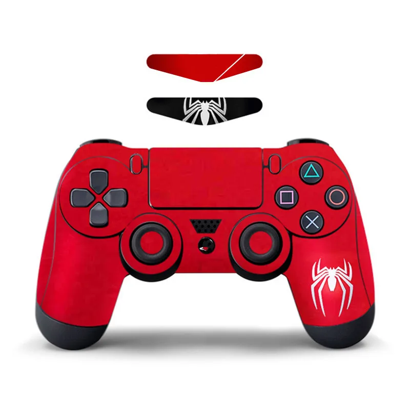 For SONY PS 4 Console Case Skin Sticker For PlayStation 4 PS4 Game Controller Joystick Accessories Protection Anti-slip Stickers 