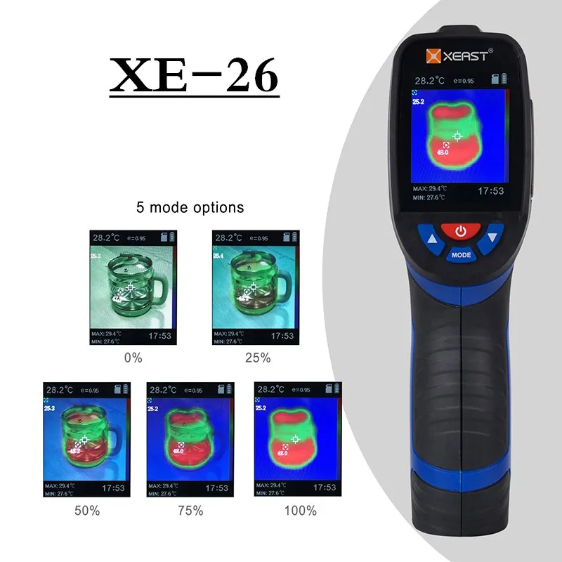 

Portable Handheld Infrared Thermal Imager Thermal Imaging Camera Digital Display Thermometer Measurement Instrument High Quality