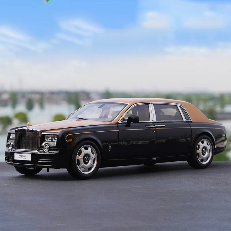 118 Scale Metal Diecast RollsRoyce Phantom Vehicle Model Extended
