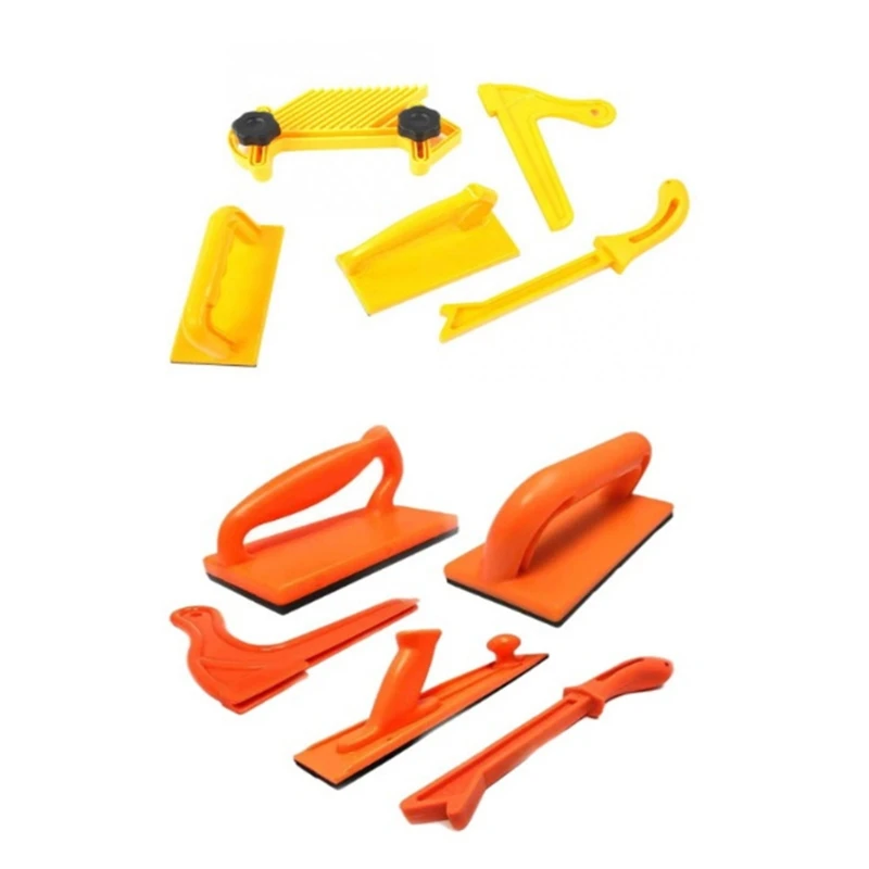 

5 Pcs Handheld Table Saws Safety Assist Push Handle Blocks and Push Bars for Use in Routers Jointers and Woodworking