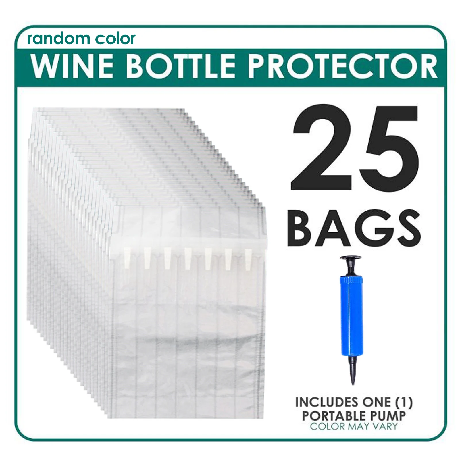 Inflatable Wine Bottle Protector Kit