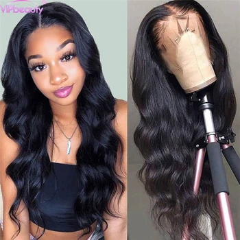 

Brazilian Body Wave Lace Front Human Hair Wigs Remy 13x4 Lace Front Wigs for Women Pre Plucked Lace Wig Natural Hairline Wig