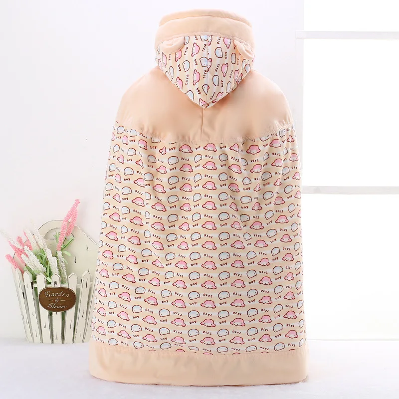 Baby Coats Girl's Smocks Outerwear Velvet Fleece Cloak Mantle Children Poncho Cape Boys Outerwear Newborn Blanket Bathrobe - Color: 4
