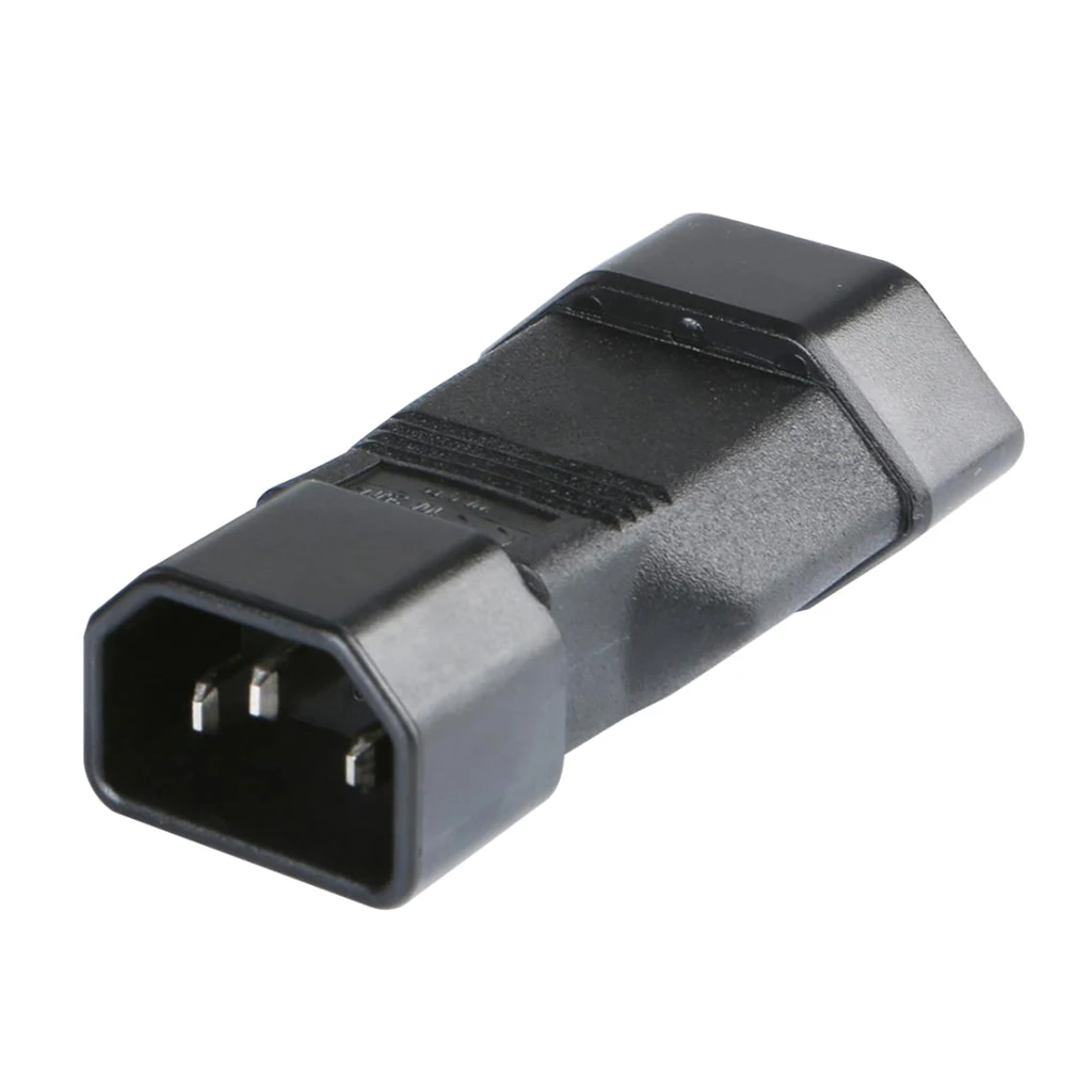 IEC320-C14 Male To Switzerland Female , Plug TO Socket, Power Adapter