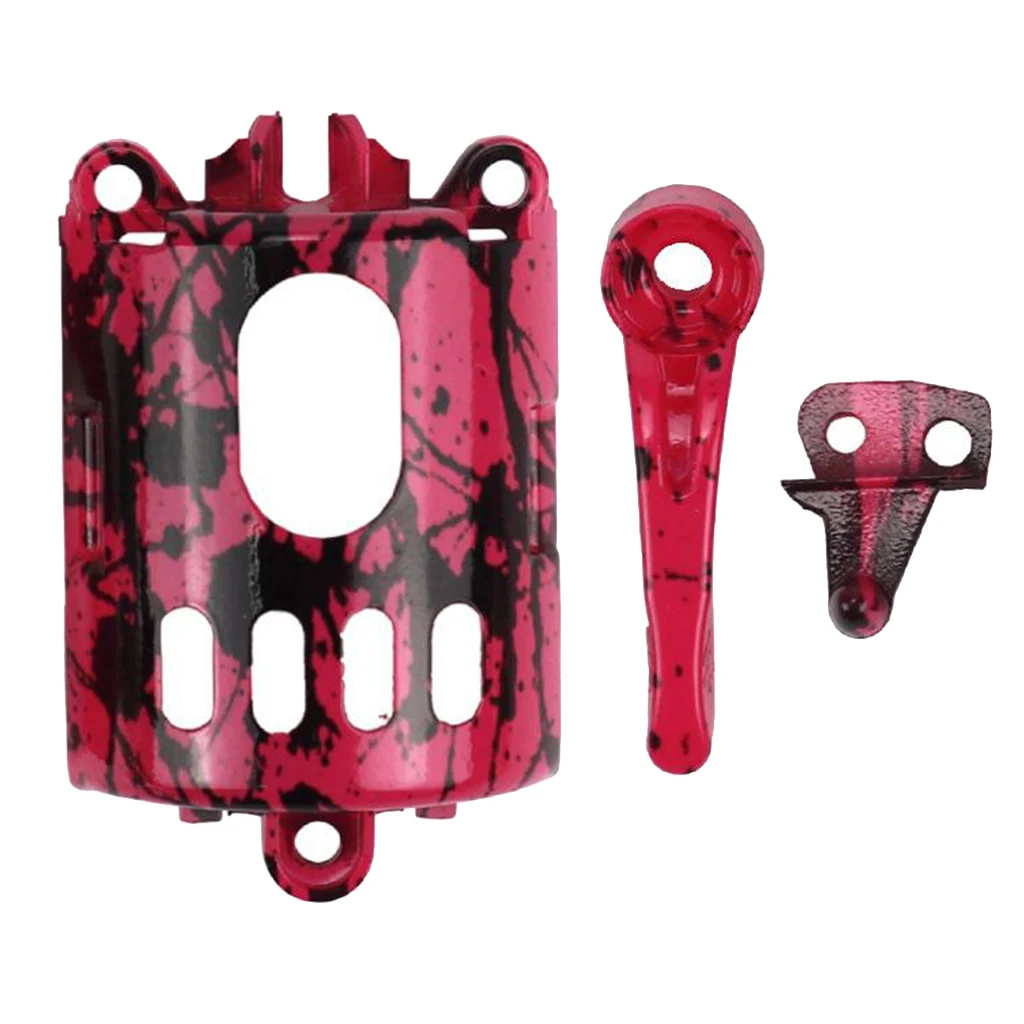 DIY Modified 3pcs/Set Motor Cover Case Shell Adjustment Bar Switch Kit for Wahl 8591/8148/8504 Cordless Hair Clippers