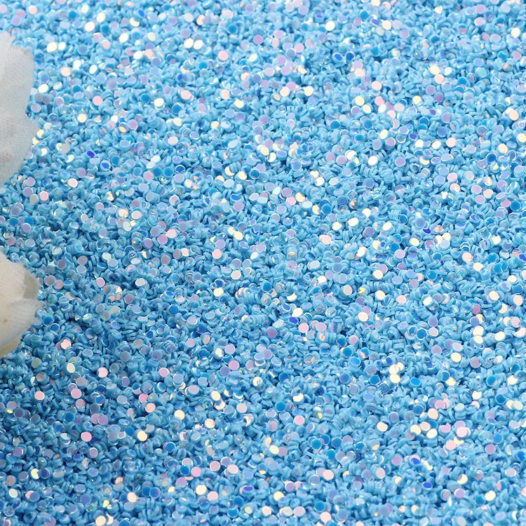 10 г 1 мм круг в горошек AB цвета свободные блестки для рукоделия Свадебная вечеринка ремесло блестки конфетти ПВХ пайетки блестка для ногтей - Цвет: light blue