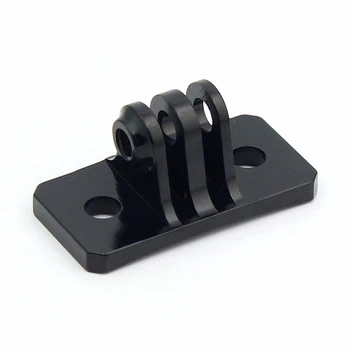 

CNC Skydiving Helmet Fixed Mounts for GOPRO Hero 1 2 3 3+ 4 5 Session/Xiaomi Yi/SJ/GitUp Sport Camera Black