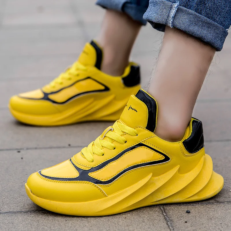 Новое поступление 2020 мужские кроссовки с акулой амортизирующие для бега zapatos