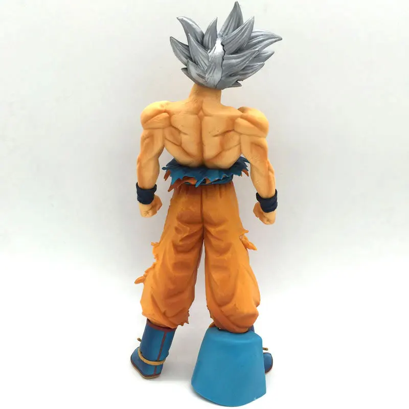 26 см Dragon Ball Z Гоку ультра инстинкт серебряные волосы Супер Саян Гоку Migatte нет Gokui ПВХ фигурку игрушки Коллекционная модель