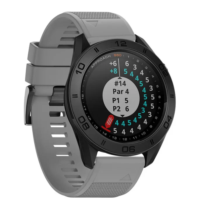 22 мм Quick Release Easy Fit силиконовый запасной ремешок для часов Garmin Fenix 5 Forerunner 935 Approach S60 FKU66