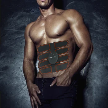 

Abdominal Muscle Trainer EMS Muscle Exerciser Training Body Slimming Machine Fat Burning Fitness Massage Tool