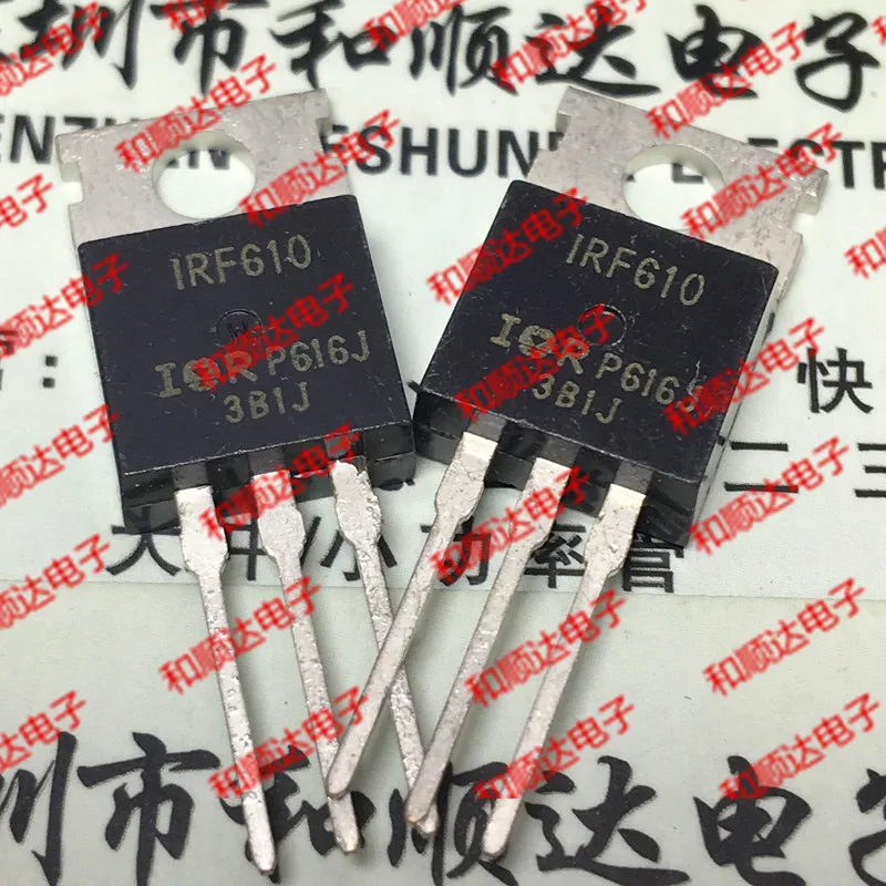 /5 предметов в лоте, IRF610-220 200V 2.5A