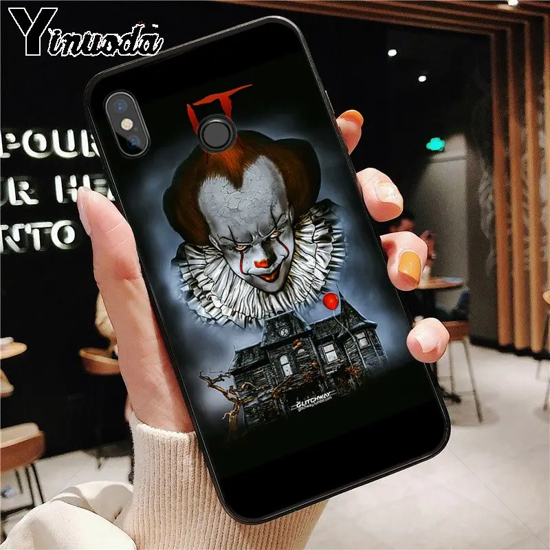 Клоун террор это Coque оболочка аксессуары для телефона чехол для redmi 5plus 5A 6pro 7 note5A 7A note6pro note7 крышка