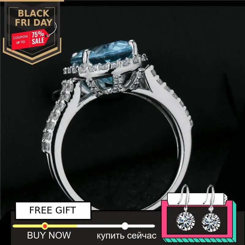 Oh My God So beautiful не поддельные круглые огранки S925 Серебряное кольцо SONA бриллиантовый солитер прекрасное кольцо уникальное обручальное