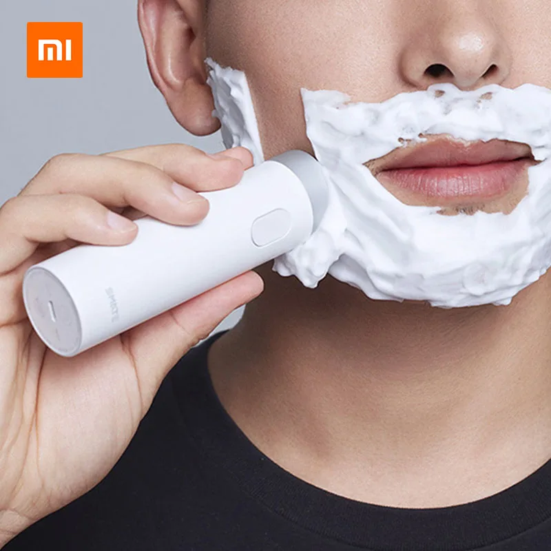 Электробритва Xiaomi SMATE перезаряжаемая турбинная Водонепроницаемая триммер для
