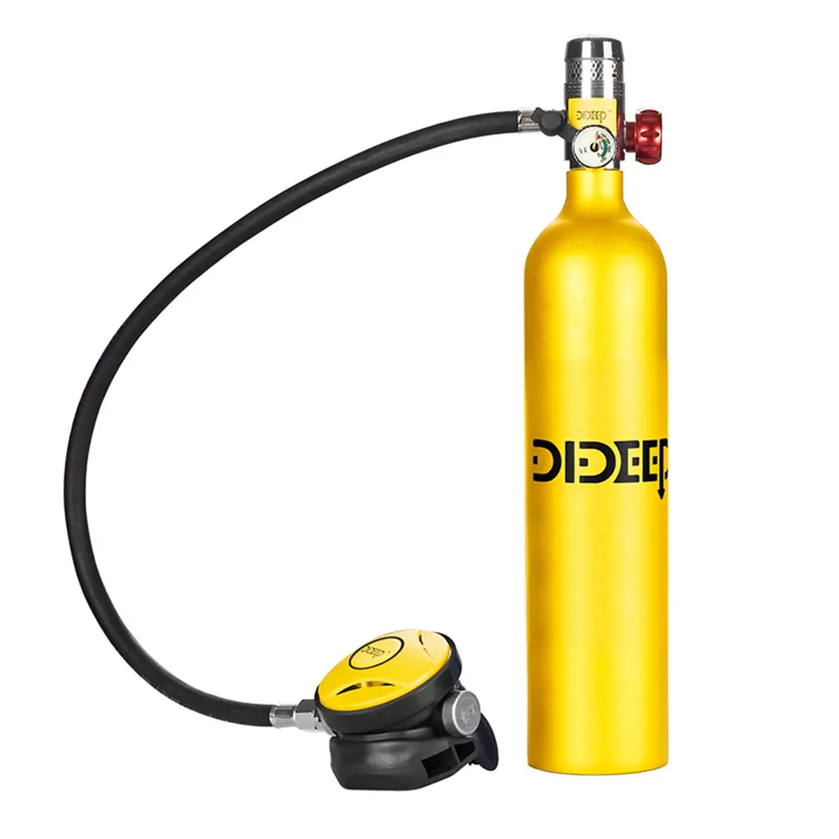DIDEEP дайвинг система 1L/0.5L кислородный баллон Дайвинг Воздушный бак Дайвинг респираторный Набор Подводное плавание дыхательное оборудование