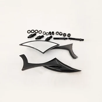 

Motorcycle parts Racing Black Blade Mini Rearview Mirror For Yamaha R1 R6 V-MAX XVS Virago Road Royal VStar Warrior Cruiser