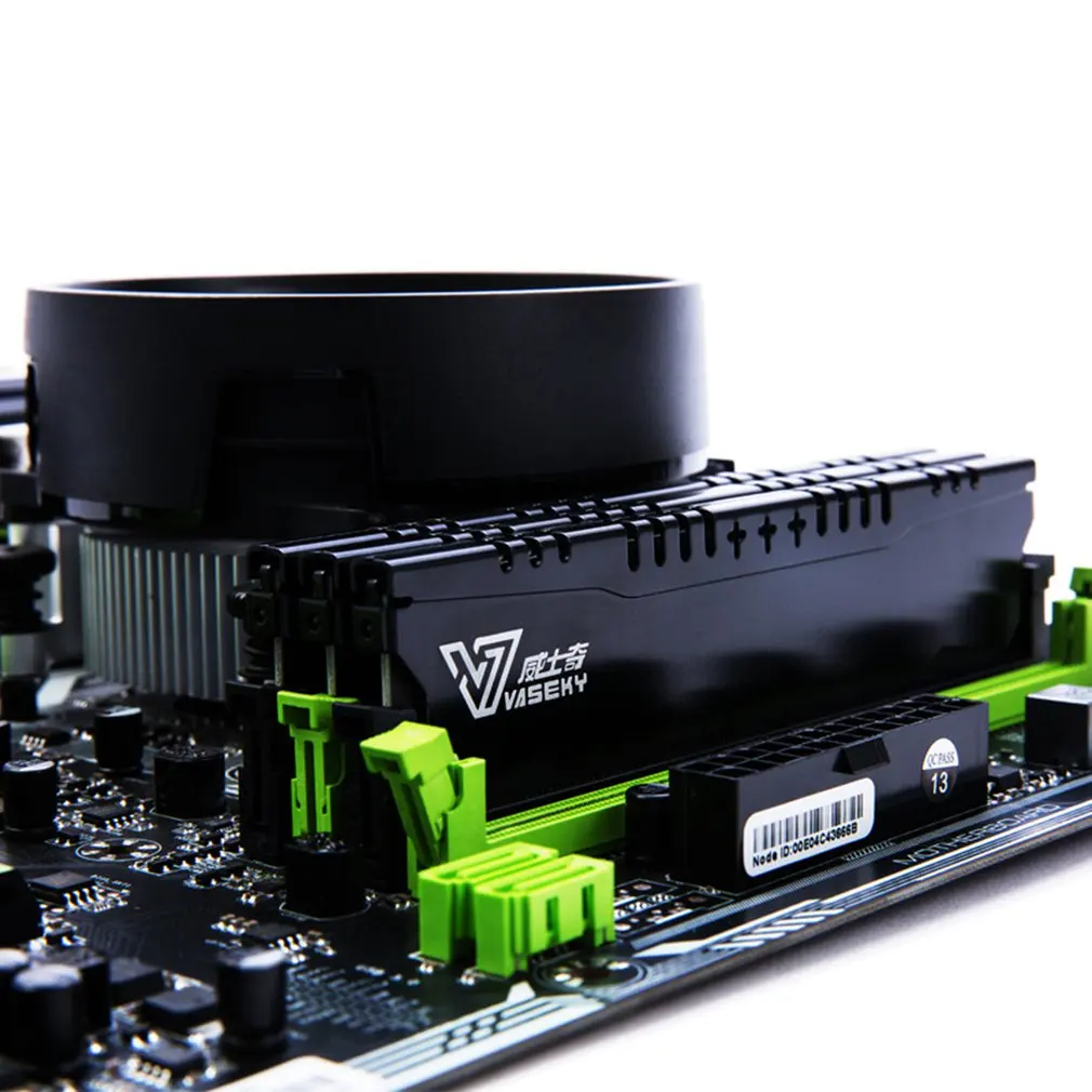 Оперативная память ПК Vaseky DDR4 8G Dimm 1,2 V ОЗУ компьютера Внутренняя Память Ram 2400 Частота памяти для компьютерных игр Ram DDR3 1600 8G