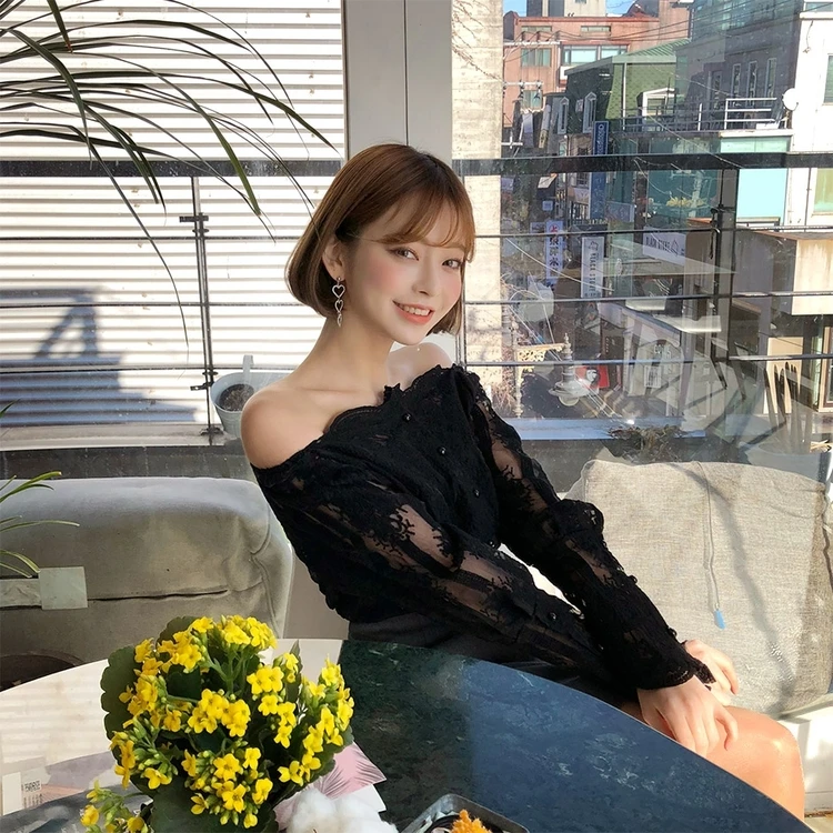 WHITNEY WANG блузки женские модная Уличная Сексуальная Блузка с вырезом лодочкой женские блузы рубашки топы