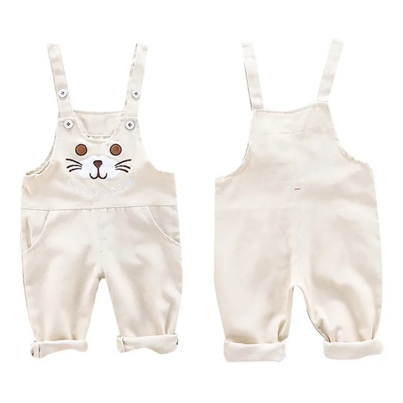Новые детские комбинезоны штаны-шаровары комбинезоны с карманами комбинезоны для новорожденных милые комбинезоны для девочек 0-4T