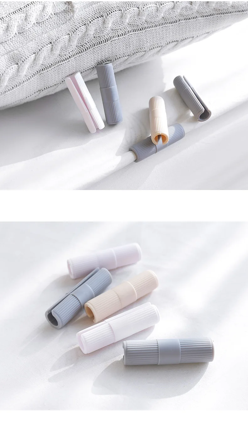 8 Pcs/Set Blankets Bed Sheet Clip Mattress Practical ABS Mattress Grippers Fasteners Coverlet Holder Slip-Resistant Fixing Clip