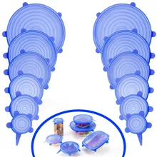 6/12 шт Силиконовые стрейч крышки Универсальная крышка Силиконовая Чаша Пот крышкой силиконовый чехол Пан Пособия по кулинарии Еда свежий крышка чехол для микроволновой печи