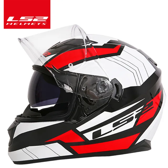 Capacete LS2 Ff328 Moto Bersepeda Helm 