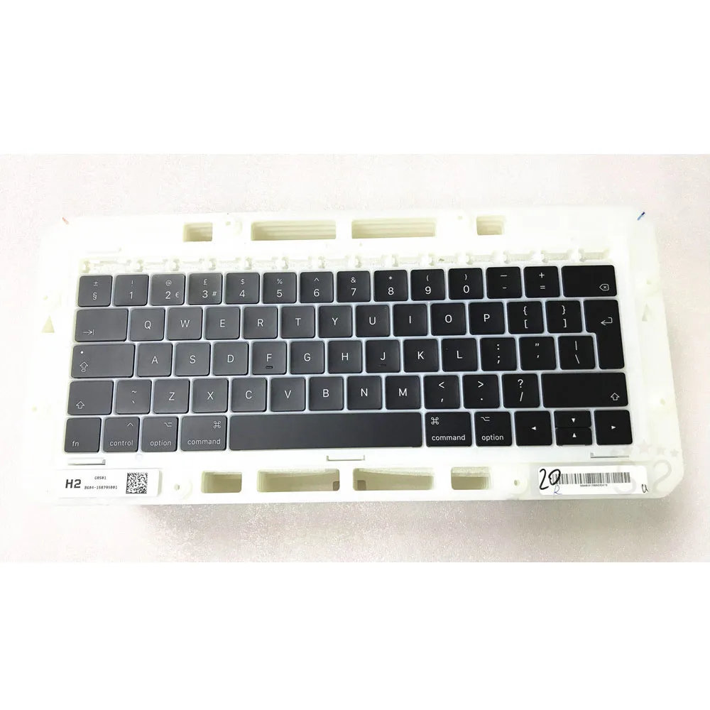 A1706 A1707 A1708 английская клавиатура, клавиша, колпачок для Macbook Pro retina ноутбука, английская клавиша+ зажим, фирменная новинка - Цвет: A1706 A1707