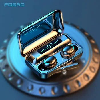 

TWS Wireless Earphones Bluetooth 5.0 TWS Bluetooth headphone With 2000mah Power Bank 9D Stereo For Xiaomi / iPhone/Samsung