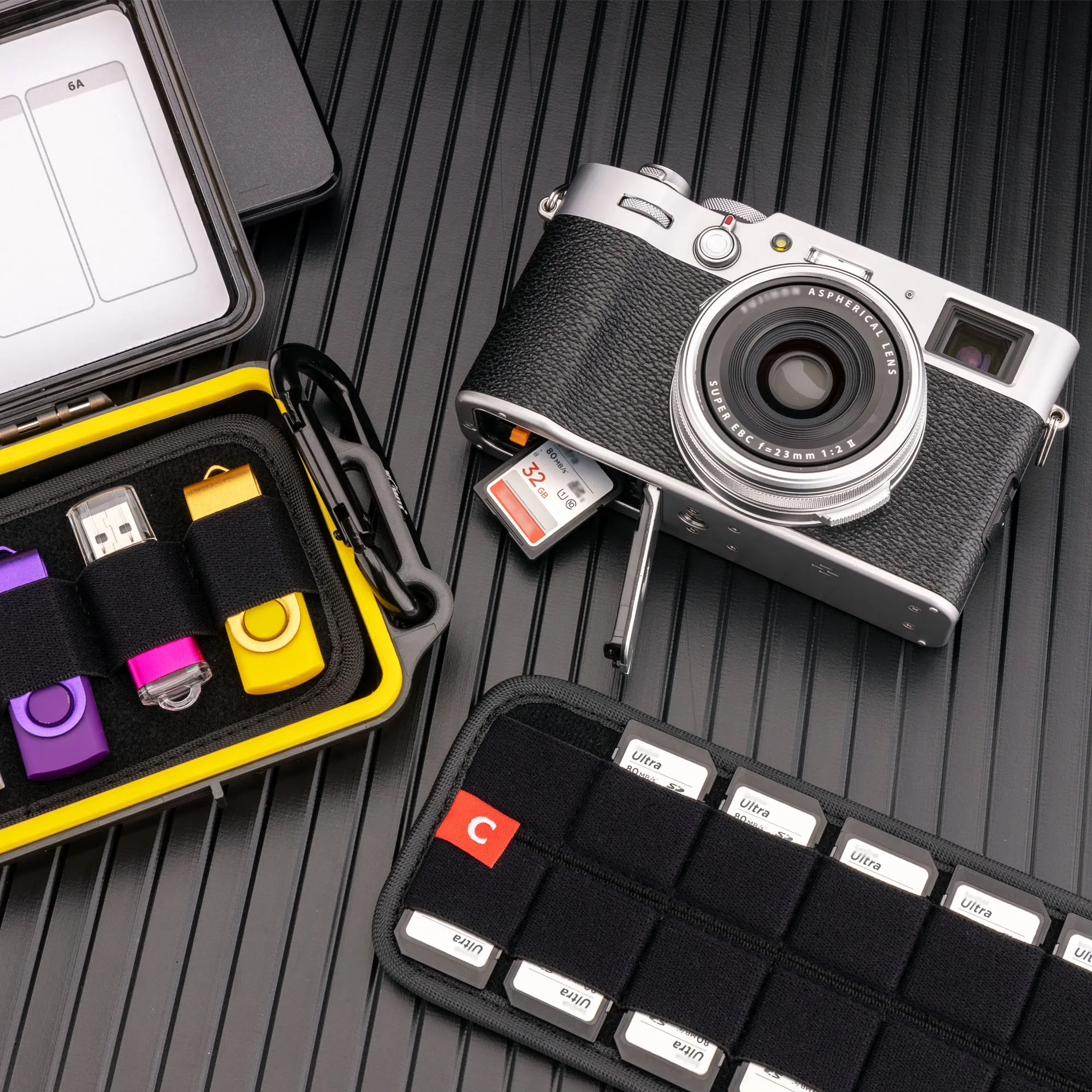 Slots Cartão de Memória Case Titular Caixa de Armazenamento Organizador para sd ns cf Psv ps Vita Nintendo Switch Cartões de Jogo para Usb Flash Drive 36 Estojos p/ cartão de memória - Imagem 2
