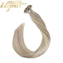 Special Offers Ugeat Flat Tip Hair Extensions Human Hair Machine Remy Hair 14-24inch 50Strand/Pack Natural Straight Pre Bonded Hair Extensions Special Offers Ugeat Flat Tip Hair Extensions Human Hair Machine Remy Hair 14-24inch 50Strand/Pack Natural Straight Pre Bonded Hair Extensions