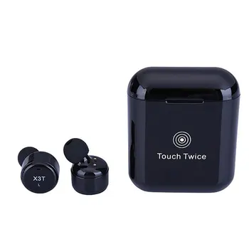 

X3T Touch Control True Wireless Bluetooth Earbuds Earphone Mini Sport Earphones With Charging Case For Smart Phones