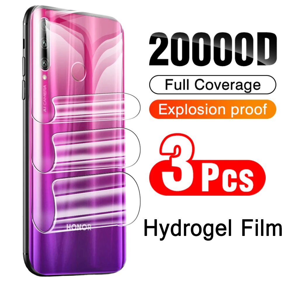Защитная пленка для Huawei Honor 10i 10 i 10X lite X 10lite xlite Гидрогелевая не стекло 3 шт. |