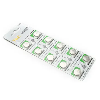 

2018 New AG8 LR1120 LR1121W LR55 Watch Battery Coin Cells Batteries Alkaline 1.55V 10pcs Set